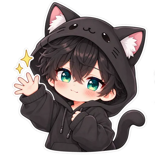Sticker Niko Brillante