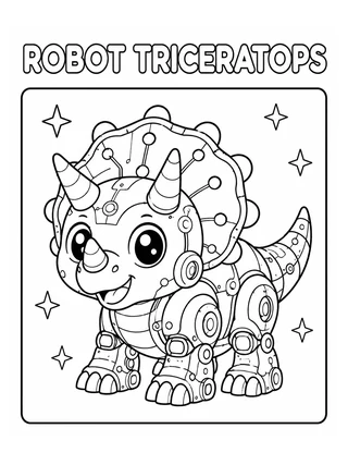 Robot Triceratops