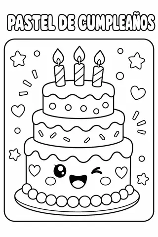 Pastel de cumpleaños