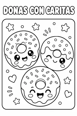 Donas con caritas