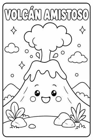 Volcán amistoso